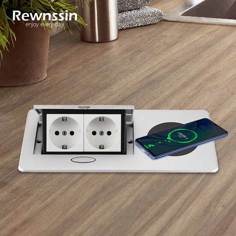 Outdoor Usb Power Strip - EU 팝업, 내장형 데스크탑 오피스 소켓,
