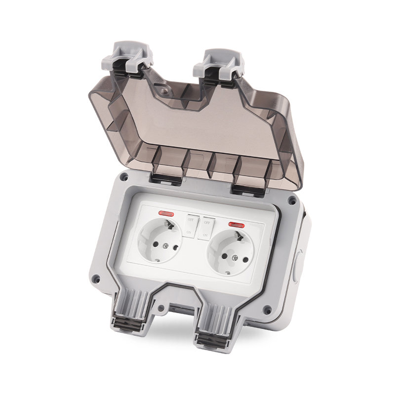 Outdoor Usb Power Strip - EU 독일 표준 방수 실외 벽