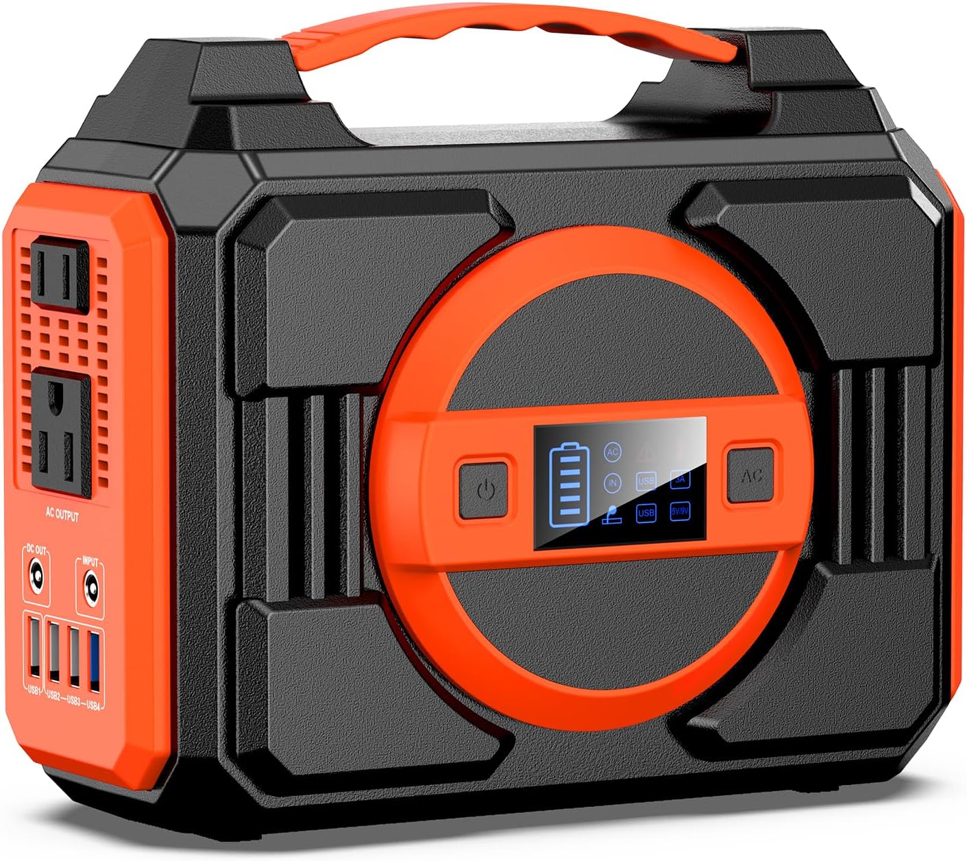 Outdoor Power Vac - 휴대용 300W 220Wh 파워스테이션 태양광 발전기