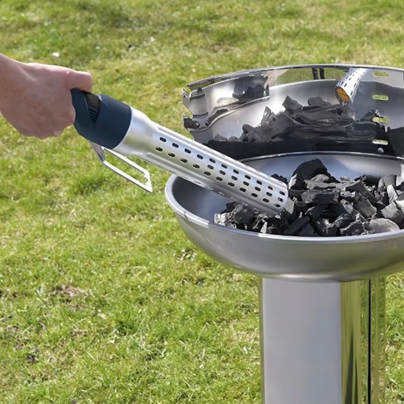 Outdoor Power Grill - 카마도 스모커 바베큐 스타터 그릴, 불