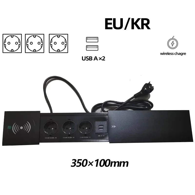 Outdoor Usb Power Strip - 테이블 내장형 소켓 2개 콘센트와 3개