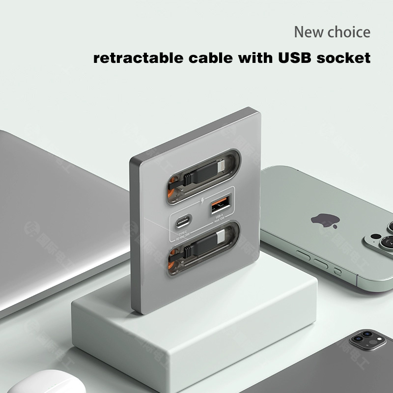 Outdoor Usb Power Strip - Anssin 12w 범용 벽 패널 소켓(Usb-A