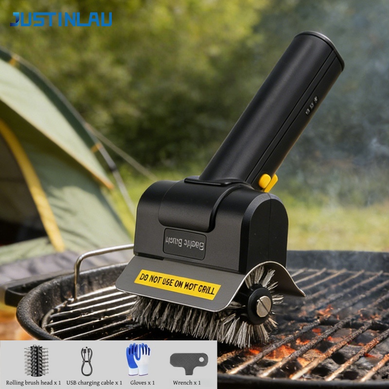 저스틴라우 전기 그릴 브러쉬 먼지 및 오염 제거 스크러 - Outdoor Power Grill 리뷰 및 가격