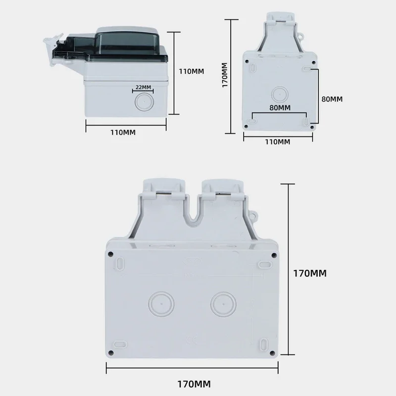 Tuya 전원 소켓 IP66 야외 EU FR IL Wi - Outdoor Usb Power Strip 리뷰 및 가격