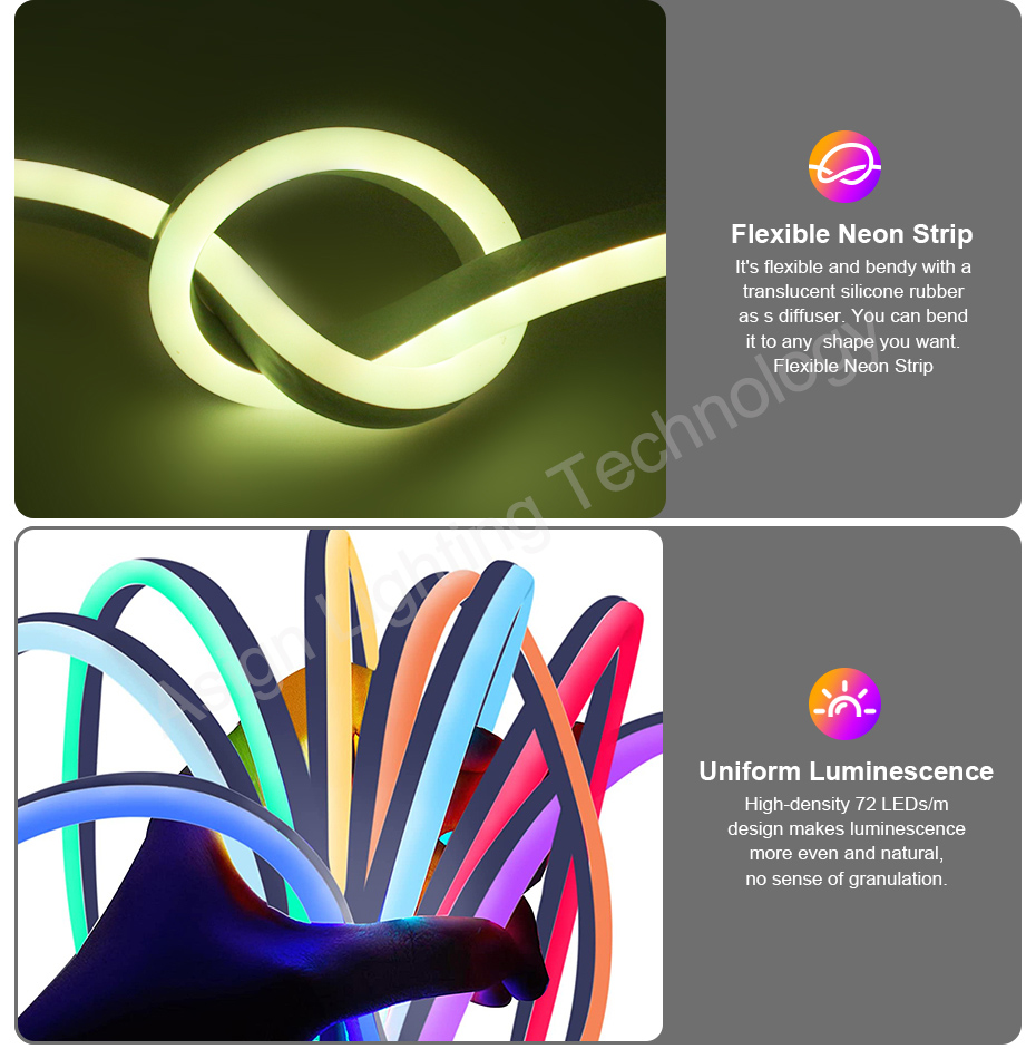 220V RGB LED 네온 스트립 (EU/AU 전원  - Outdoor Power Strip Weatherproof 리뷰 및 가격