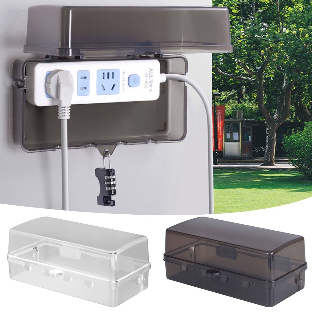 내구성 있는 플라스틱 플러그 박스 도난 방지 방수 연장 - Outdoor Power Strip Weatherproof 리뷰 및 가격