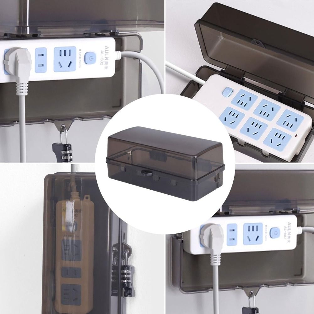 내구성 있는 플라스틱 플러그 박스 도난 방지 방수 연장 - Outdoor Power Strip Weatherproof 리뷰 및 가격
