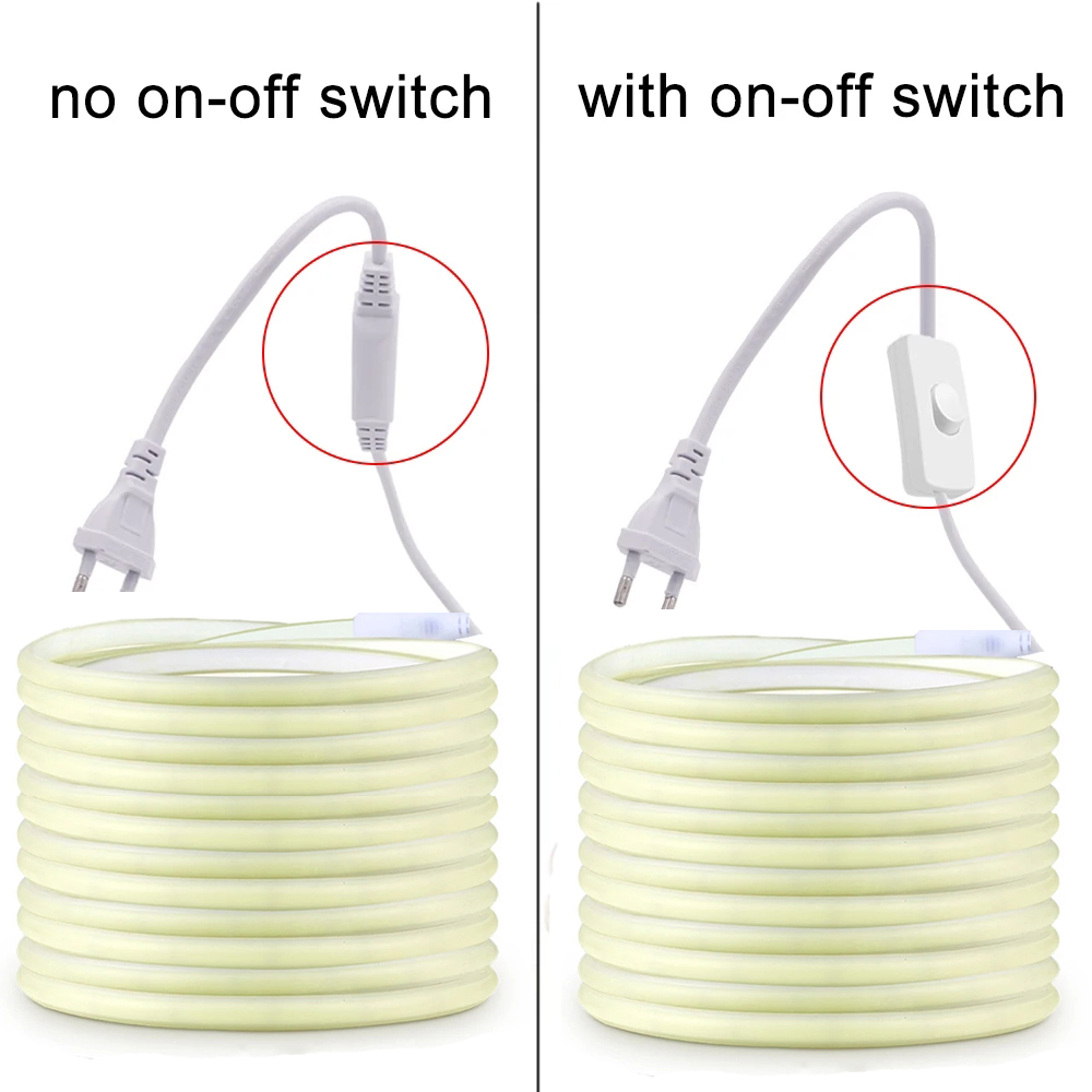 ON/OFF 스위치가있는 220V Led 스트립 방수  - Outdoor Power Strip Weatherproof 리뷰 및 가격