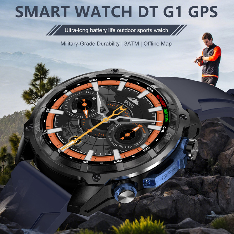 야오크스 남성용 스마트워치 신제품 아웃도어 정밀 GPS - Outdoor Power Meter Box 리뷰 및 가격