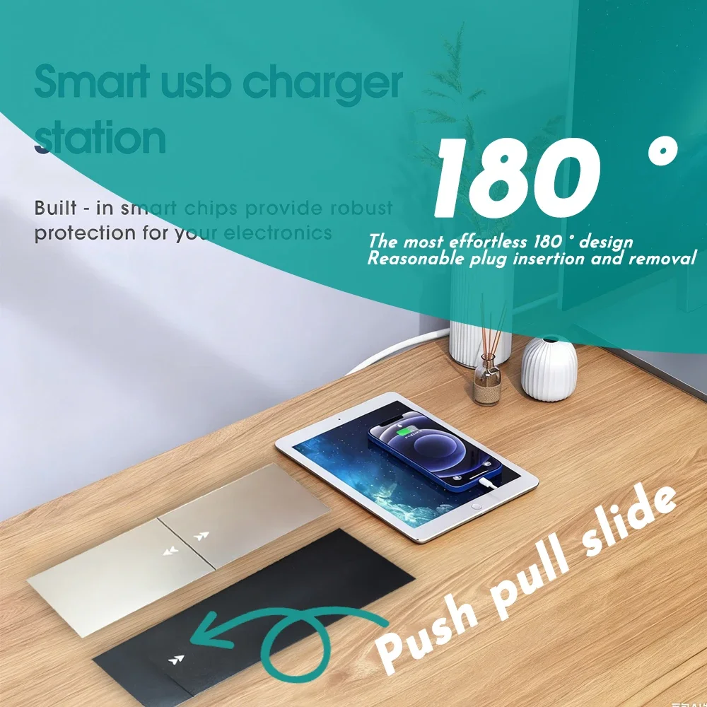 테이블 내장형 소켓 2 3구 USB 무선 충전 유니버설 - Outdoor Usb Power Strip 리뷰 및 가격