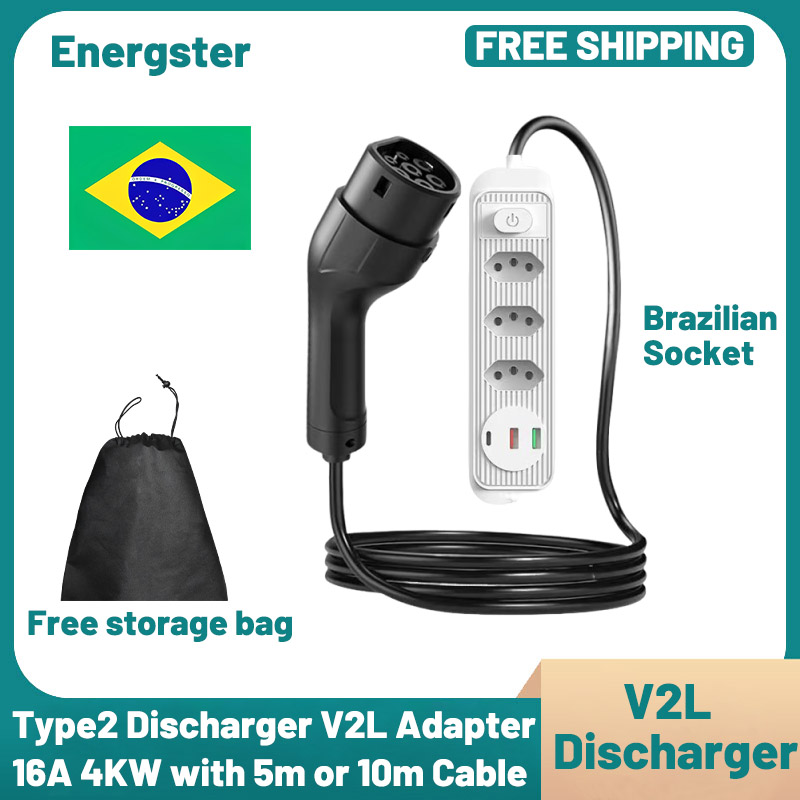 16A 4KW 전기차 EV 충전기 V2L 방전 플러그  - Outdoor Power Vac 리뷰 및 가격