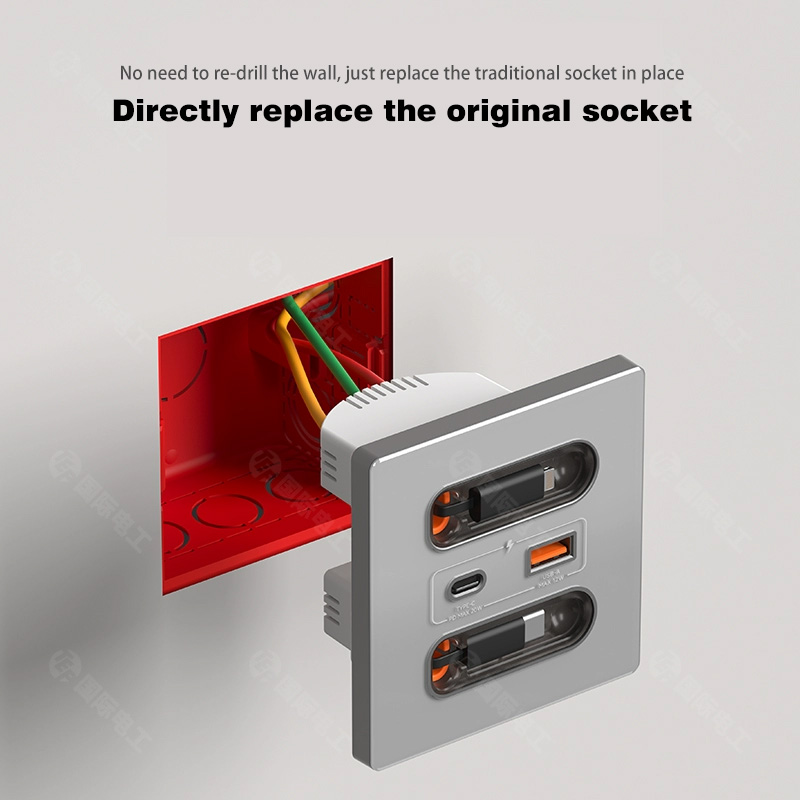 Anssin 12w 범용 벽 패널 소켓(Usb-A Us - Outdoor Usb Power Strip 리뷰 및 가격