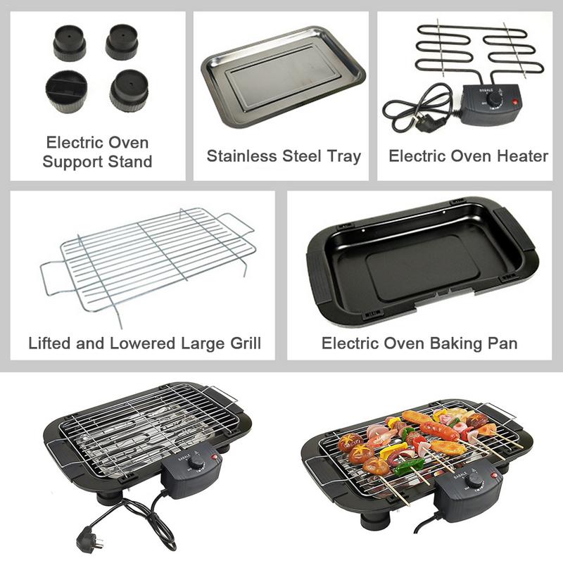 가정용 무연 그릴 2000W 다기능 전기 철판 베이킹  - Outdoor Power Grill 리뷰 및 가격