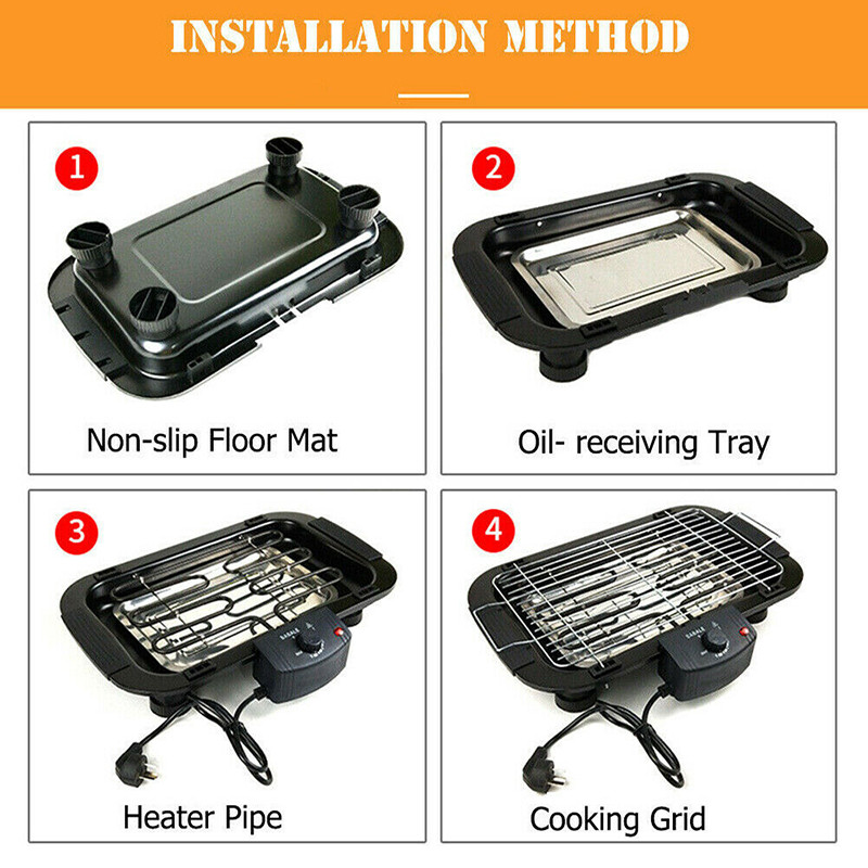 가정용 무연 그릴 2000W 다기능 전기 철판 베이킹  - Outdoor Power Grill 리뷰 및 가격
