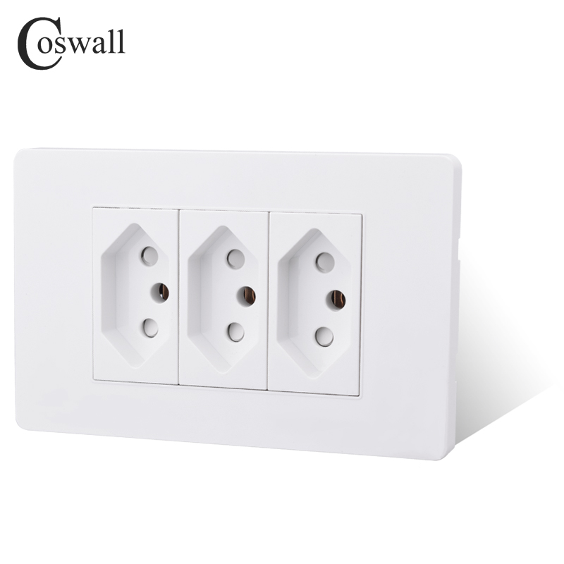 Coswall PC 브라질 표준 20A 전원 브라질 소 - Outdoor Usb Power Strip 리뷰 및 가격