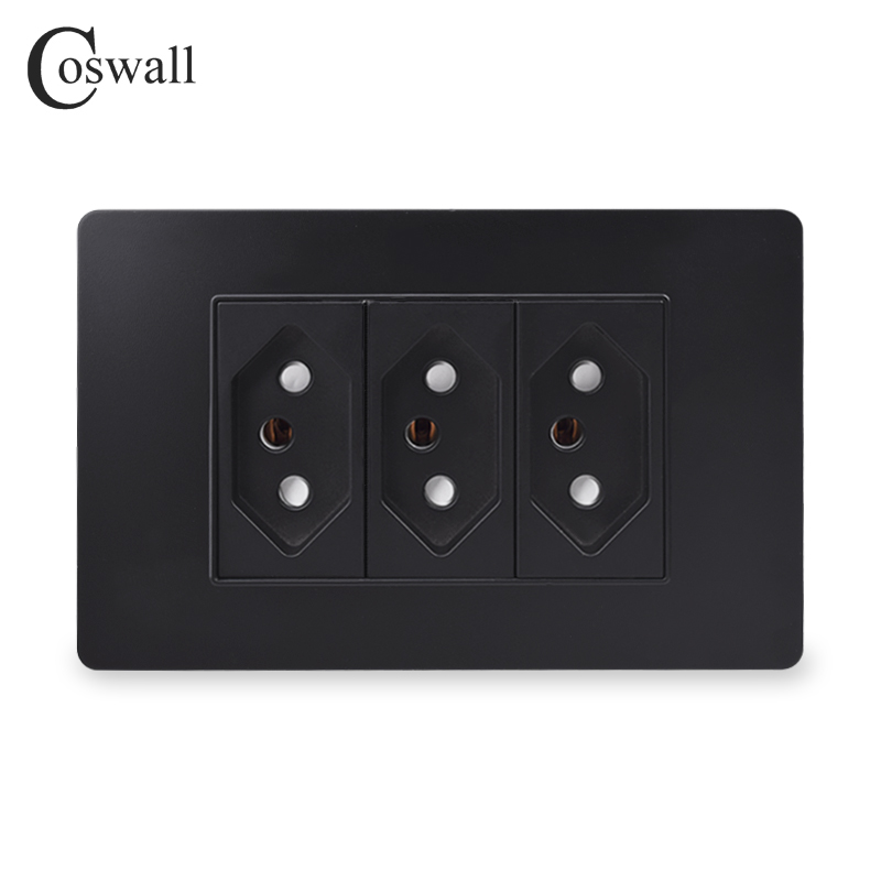 Coswall PC 브라질 표준 20A 전원 브라질 소 - Outdoor Usb Power Strip 리뷰 및 가격