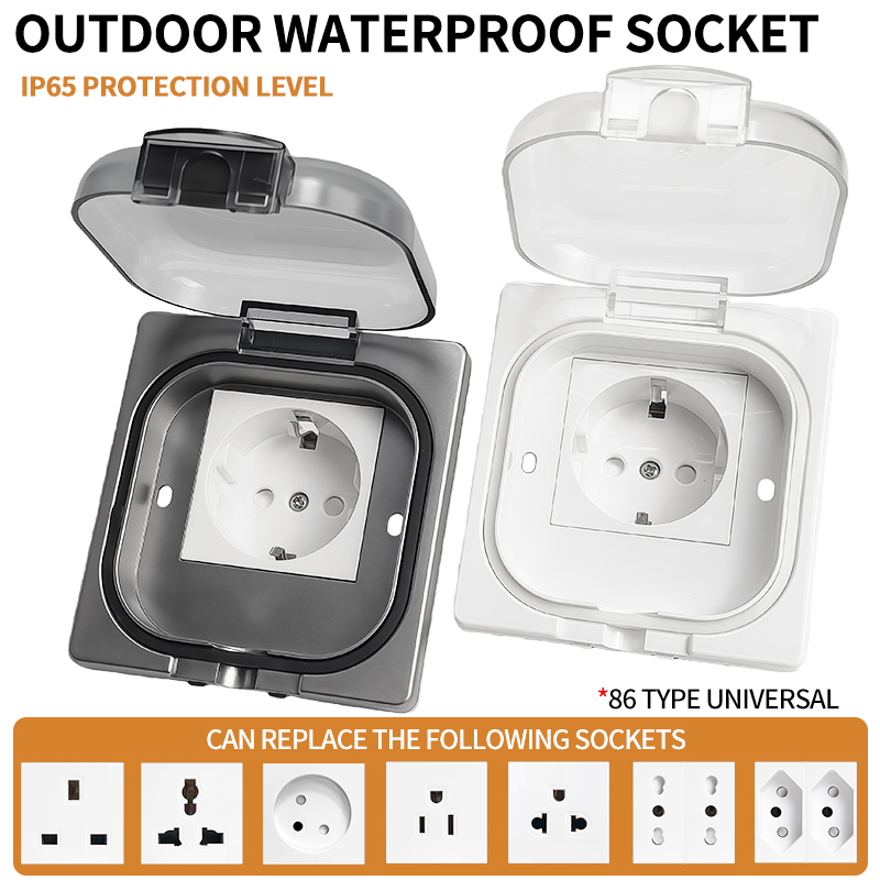 IP65 방수 야외 소켓, 16A 고출력 벽면 플레이트 - Outdoor Power Plus 리뷰 및 가격
