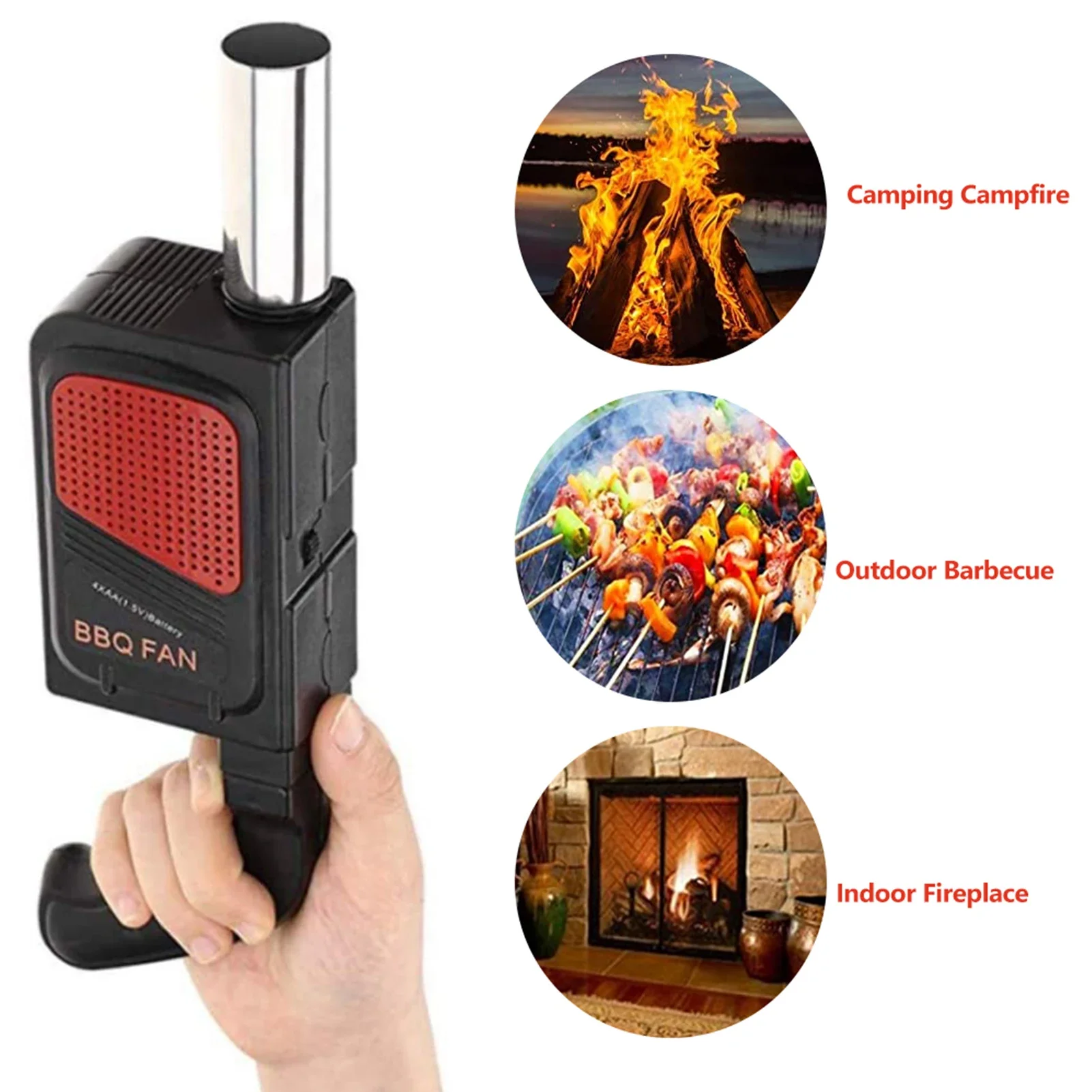 휴대용 핸드헬드 전기 바베큐 팬 공기 송풍기 야외 캠핑 - Outdoor Power Grill 리뷰 및 가격